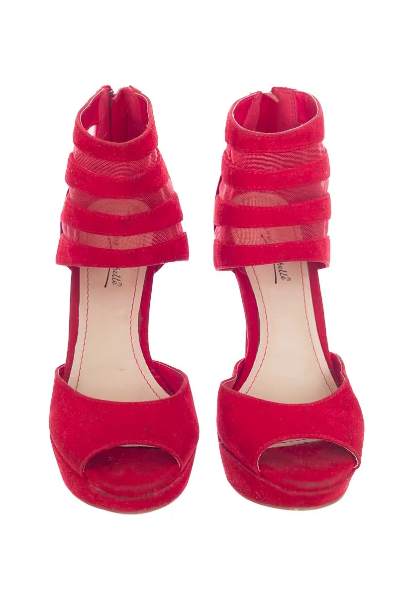 ZAPATOS COLOR ROJO  ANNE MICHELLE