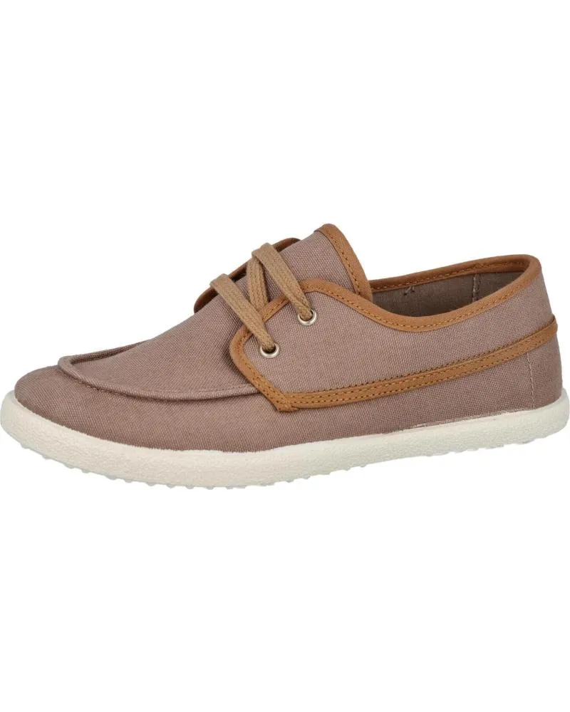 ZAPATOS DE NIñO BATILAS 418001E ZAPATILLAS DE LONA PARA NIÑO BEIG