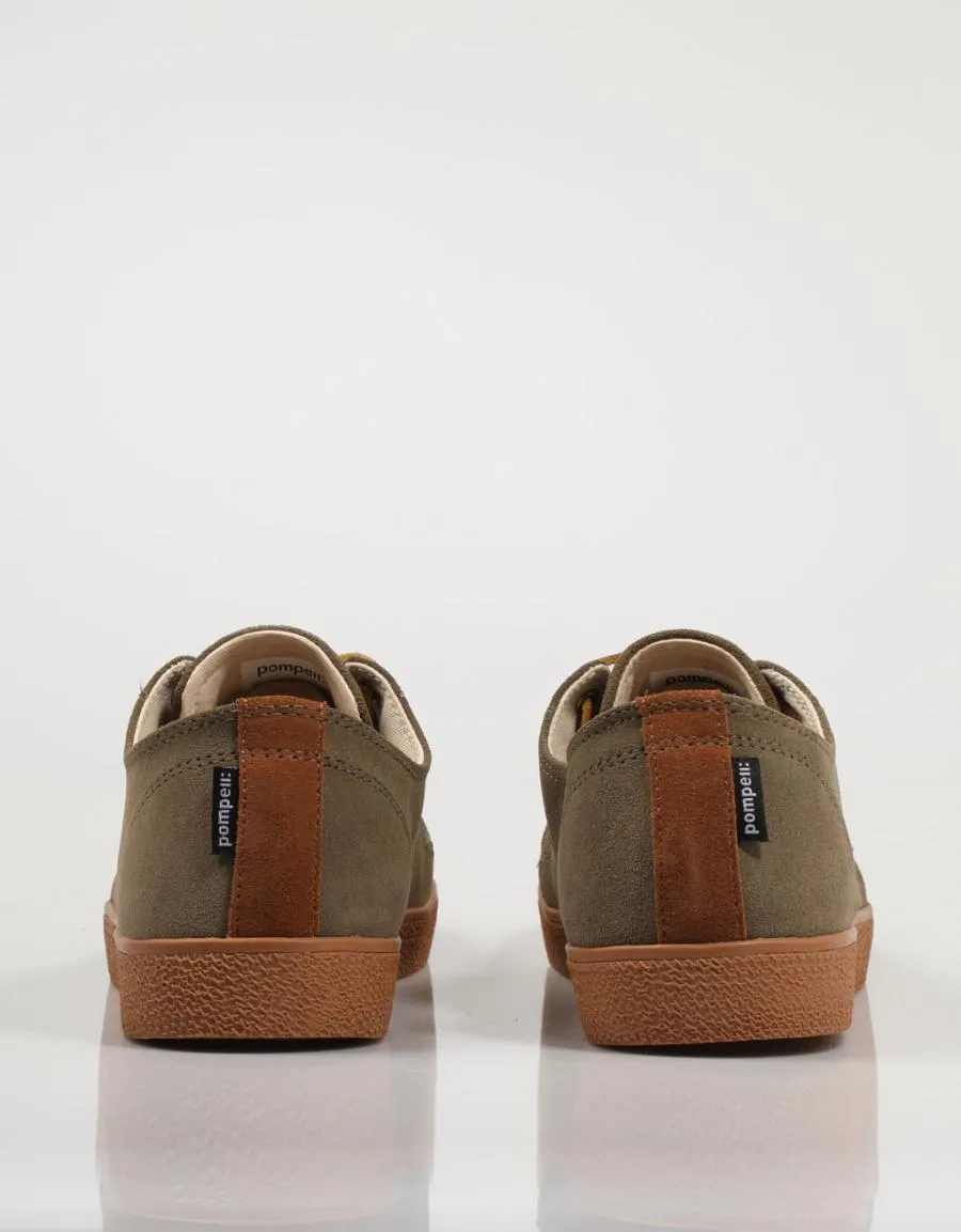  zapatos sport POMPEII Higby en Kaki 76409