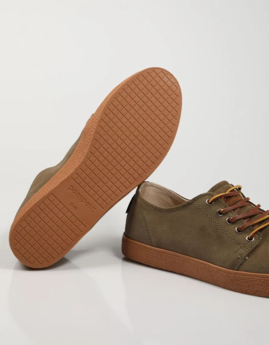  zapatos sport POMPEII Higby en Kaki 76409