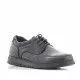 Zapatos vestir Vicmart negros con cordones encerados