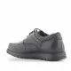 Zapatos vestir Vicmart negros con cordones encerados