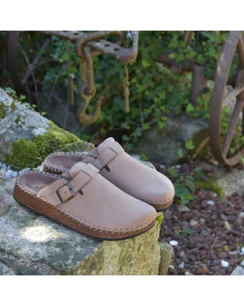 Zueco de piel CONFORT |Walk & Fly Walk & Fly 7447