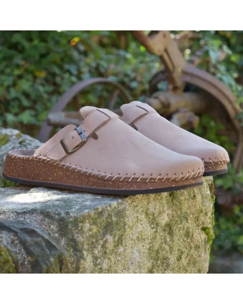 Zueco de piel CONFORT |Walk & Fly Walk & Fly 7447